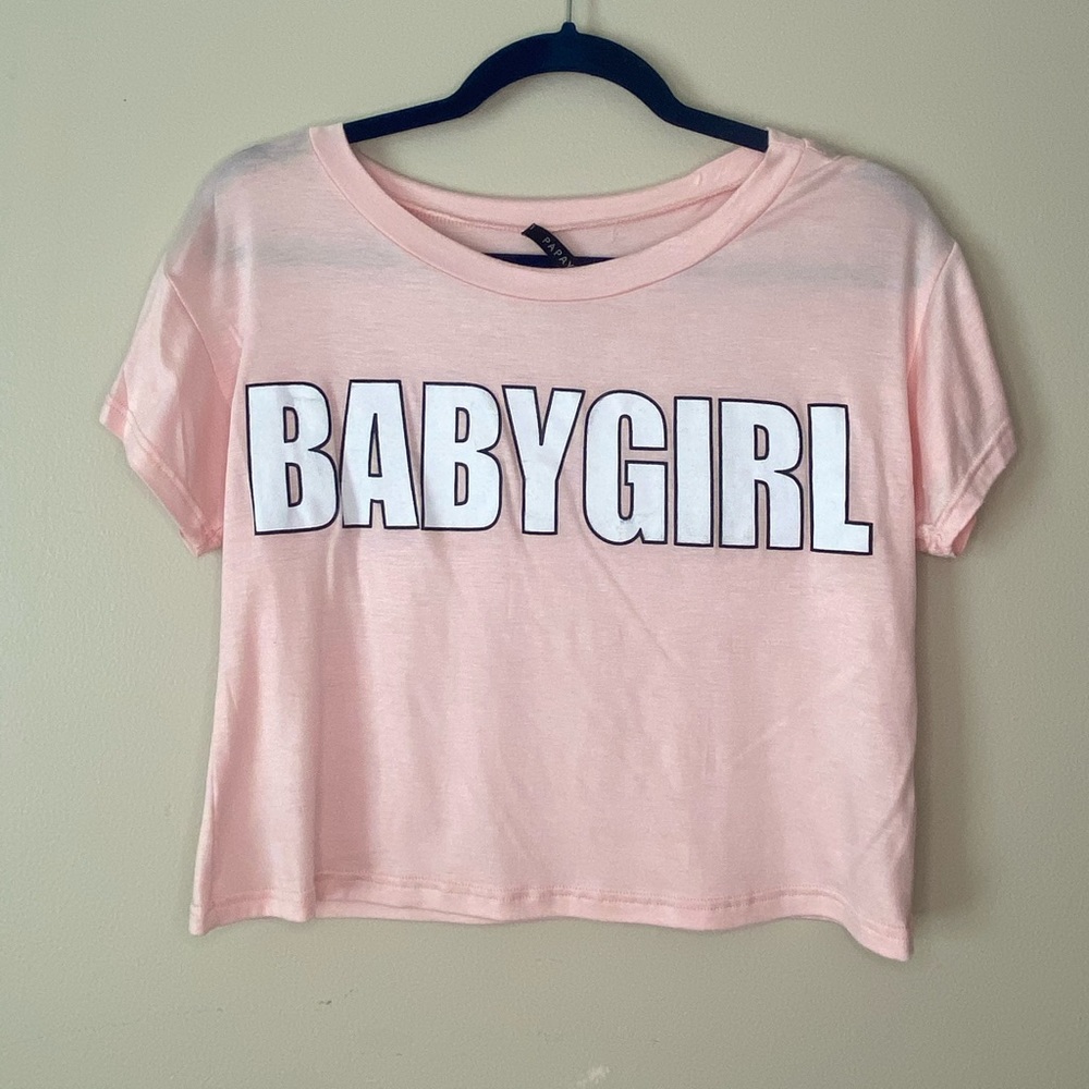 Pink Crop top